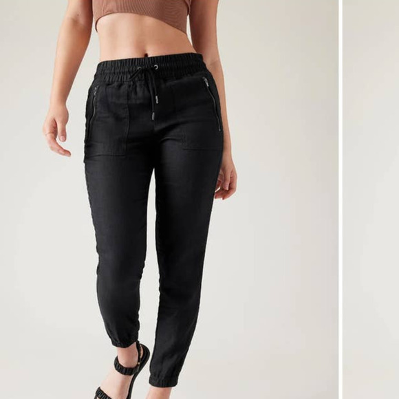 Athleta Cabo Linen Jogger - Picture 1 of 10